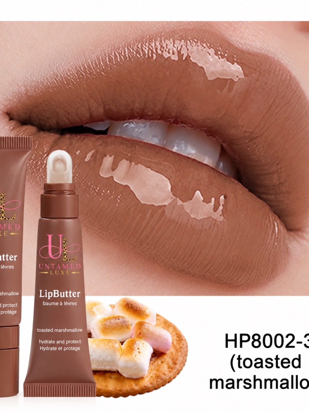 LipButter Lip Gloss - Toasted Marshmallow